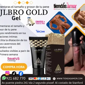 JJLBRO Gold de 50ml rendimiento en tus relaciones intimas ju
