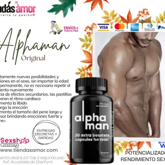 Alphaman Original 100 natural - mejora potencia juguetes lub