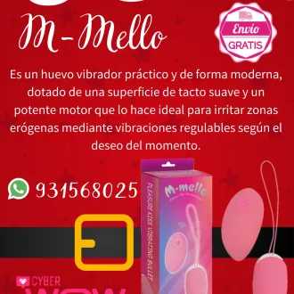 HUEVO VIBRADOR CON CONTROLO REMOTO SEXSHOP LIMA 