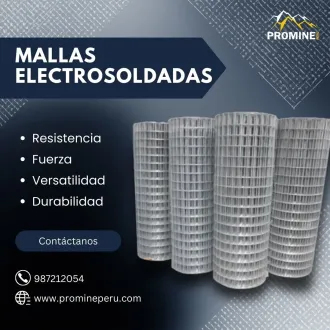 MALLA ELECTROSOLDADA PARA REFORZAR EXCAVACIONES Y GALERÍAS