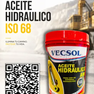 ACEITE HIDRÁULICO ISO 68 PARA OPERACIONES DE ALTO RENDIMIENT