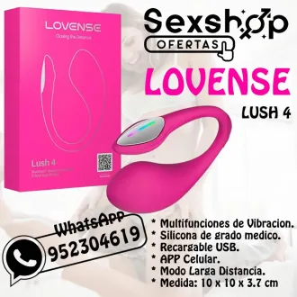 LOVENSE LUSH 4 VIBRADOR A DISTANCIA CON APP SEXSHOP LINCE