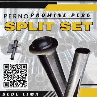 Split Set - Fortificación Minera - Perno Friccion