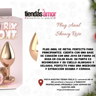Plug Anal Showy Rose