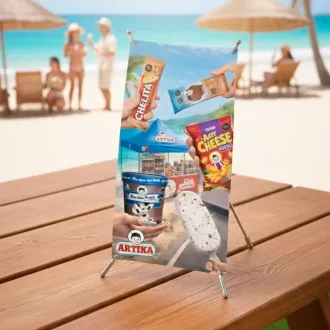 MINI PARANTE X ARAÑA PARA MOSTRADORES Y PROMOCIONES COMERCIA
