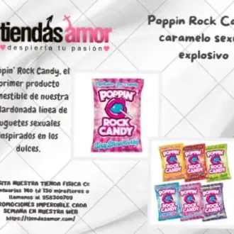 Poppin Rock Candy caramelo sexual explosivo