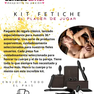 KIT SEXUAL 30 ANIVERSARIO BAILE