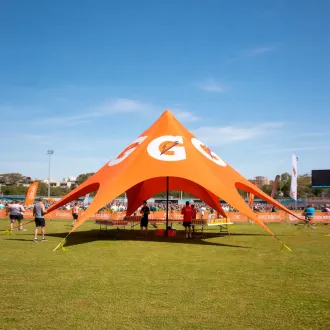 Toldo Publicitario Araña para Ferias Eventos y Activaciones