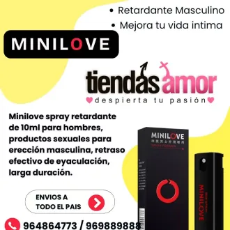 Retardante Minilove Hombre TIENDAS AMOR MIRAFLORES SEXSHOP 