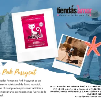 Píldora PINK PUSSYCATl mejorador sexual femenino Orgasmo 