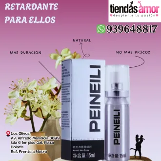 Spray para la erección del pene de 15 ml. Nuevo retardante m