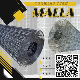 Malla Electrosoldada Sostenimiento Minero Lima