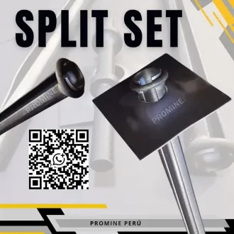 SPLIT SET PERNO DE ANCLAJE MINERIA PERUANA LIMA 