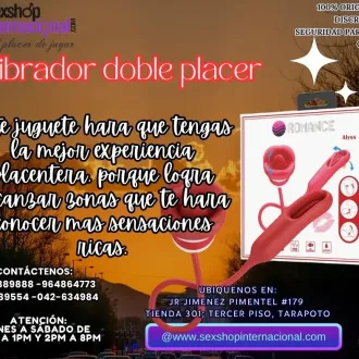 ALYSS VIBRADOR QUE BRINDA MUCHO PLACER ALTA TECNOLOGIA EN SA