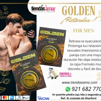 Retardante Sexual Para Hombre Retardex Golden For Men jugue