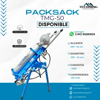 PACKSACK TMG 50 DISEÑO COMPACTO Y FÁCIL TRANSPORTE