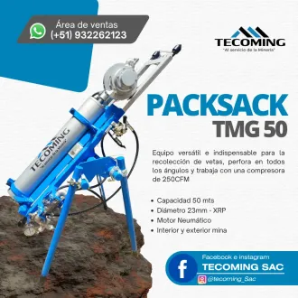 PACKSACK TMG 50 IDEAL PARA ESPACIOS CONFINADOS