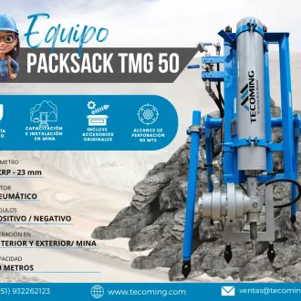 PACKSACK TMG 50 DISEÑADA PARA TERRENOS EXIGENTES