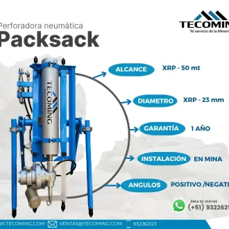 PACKSACK TMG 50 FÁCIL TRANSPORTE Y RÁPIDA INSTALACIÓN