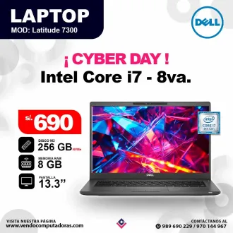 Laptop Dell Latitude 7300 core i7 - 8va.