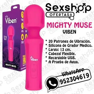 VIBEN MIGHTY MUSE POWERFUL MASSAGER EN SEXSHOP LINCE
