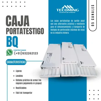 CAJA CARTÓN PLAST BQ SOPORTE SEGURO PARA MUESTRAS