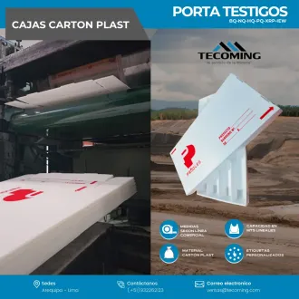 CAJA CARTÓN PLAST PROTECCIÓN CONFIABLE PARA MATERIAL MINER