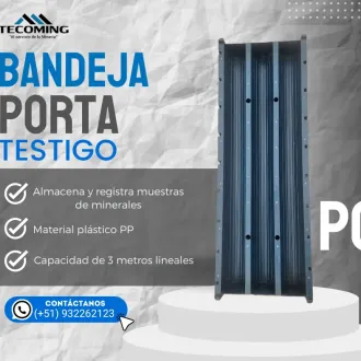 BANDEJAS PQ CAPACIDAD SUPERIOR PARA NÚCLEOS DE PERFORACIÓN