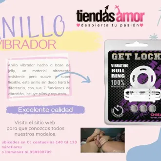 VIBRATING BULL RING- TIENDAS AMOR SEXSHOP