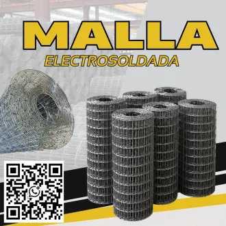 MALLA ELECTROSOLDADA PARA MINERÍA - 4X4