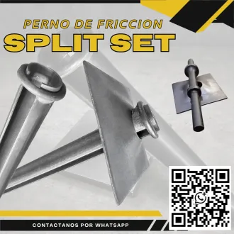 Perno Split Set Fabricación Nacional Lima