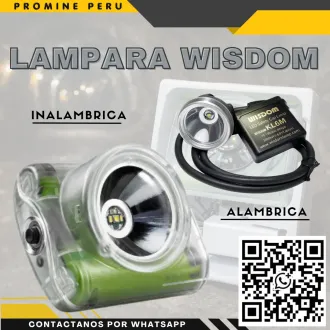 Lámpara Minera Original Inalámbricas y Alámbricas