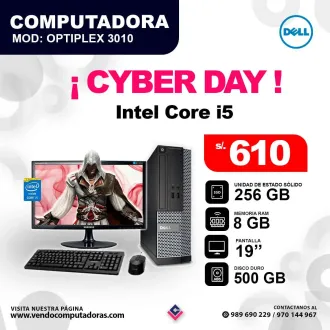 PC DELL OPTIPLEX 3010 intel core i5