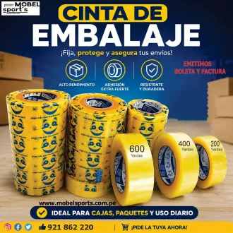 CINTAS ADHESIVA PARA EMPAQUE ROLLO DE PACKING 