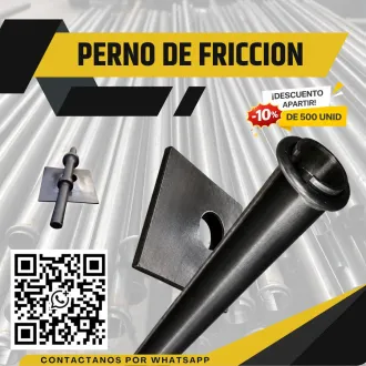 Perno de Fricción- Máxima Estabilidad Excavaciones
