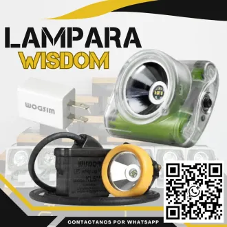Iluminación Minera Profesional Lámparas Wisdom Recargables
