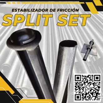 Sistema de Estabilización con Split Set Seguridad para Min
