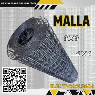 Malla Electrosoldada Fe negro Protección - Excavaciones