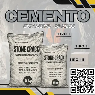 Cemento Expansivo -Fractura de Roca y Concreto