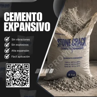 Demolición segura potente y sin explosivos