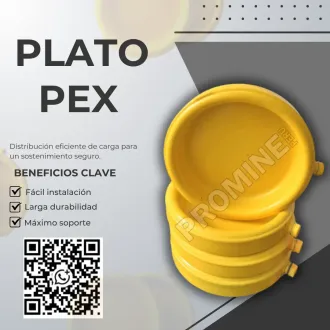 Plato PEX El complemento ideal para un anclaje seguro