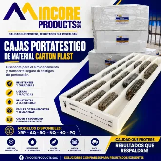 Cajas Portatestigo NQ - Para Almacenamiento De Núcleos