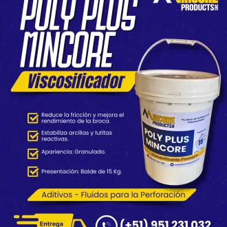 Aditivos -Lubricante-Polímero De Perforación Poly plus
