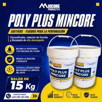 Aditivo POLY PLUS Mincore Products Perforación Diamantina