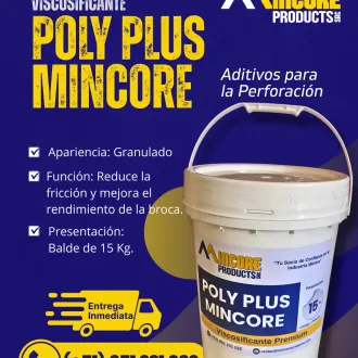 Poly Plus Mincore Products Aditivo De Perforación Para MinA