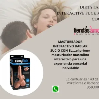 MASTURBADOR INTERACTIVO DirtyTalk Interactive TIENDAS AMOR 