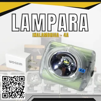 Lámpara Minera Recargable para Iluminación en Interior Mina
