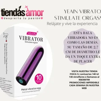 Vibrador Yeain para estimular el orgasmo TIENDAS SAN BORJA 