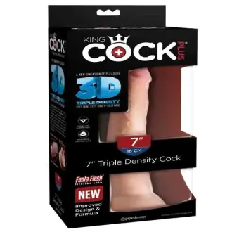 A-CONSOLADOR KING COCK PLUS 7 TRIPLE DENSIDAD