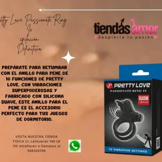 Anillo Vibrador con Estimulador de Clítoris TIENDAS SAN BORJ